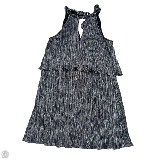 Dress Party Short By Ella Moss In Black & Silver, Size: M