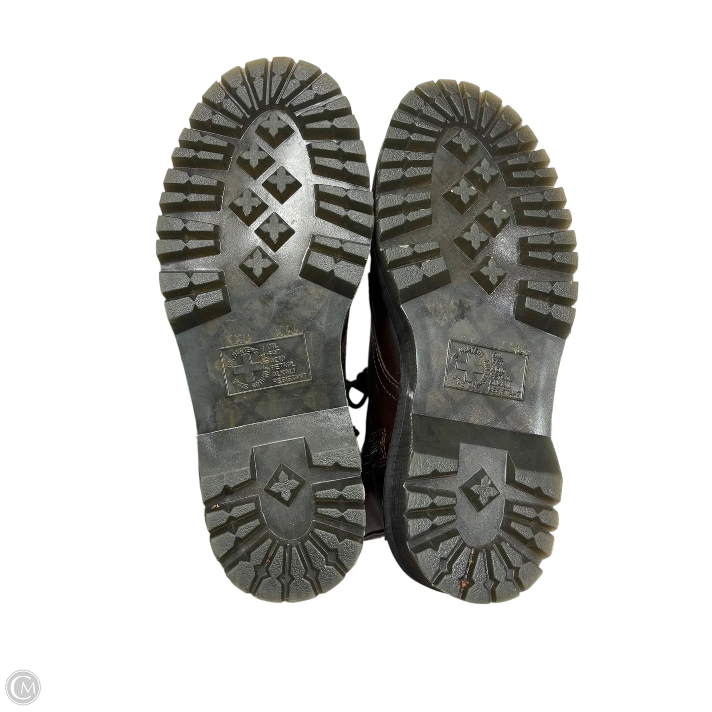 Boots Combat By Dr Martens In Brown, Size: 9