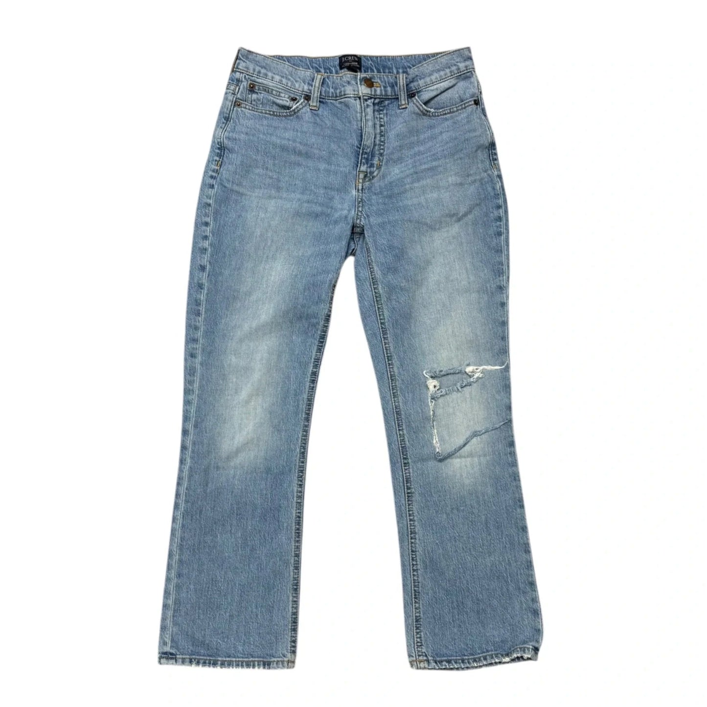 Jeans Cropped By J. Crew In Blue Denim, Size: 2