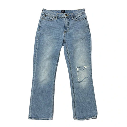 Jeans Cropped By J. Crew In Blue Denim, Size: 2