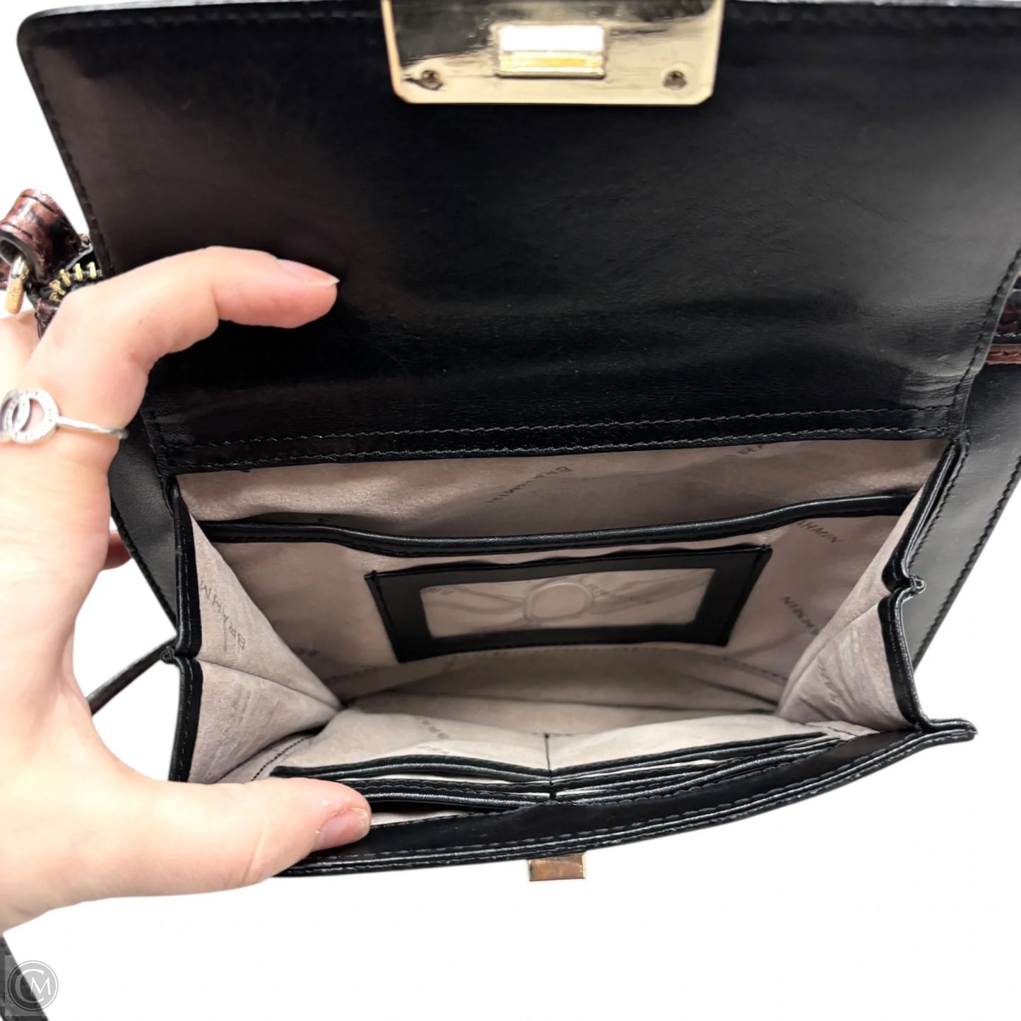 Crossbody Designer By Brahmin, Size: Small