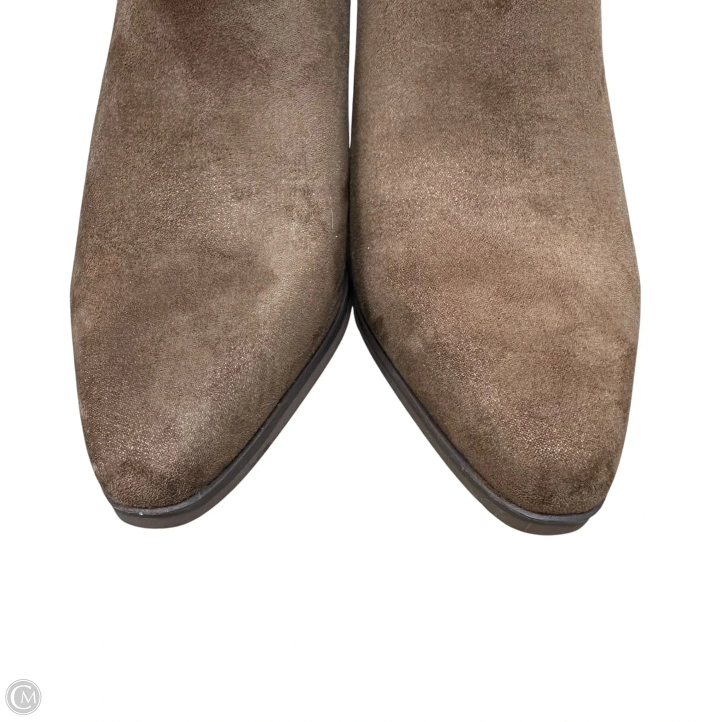 Boots Ankle Heels By Universal Thread In Brown, Size: 9