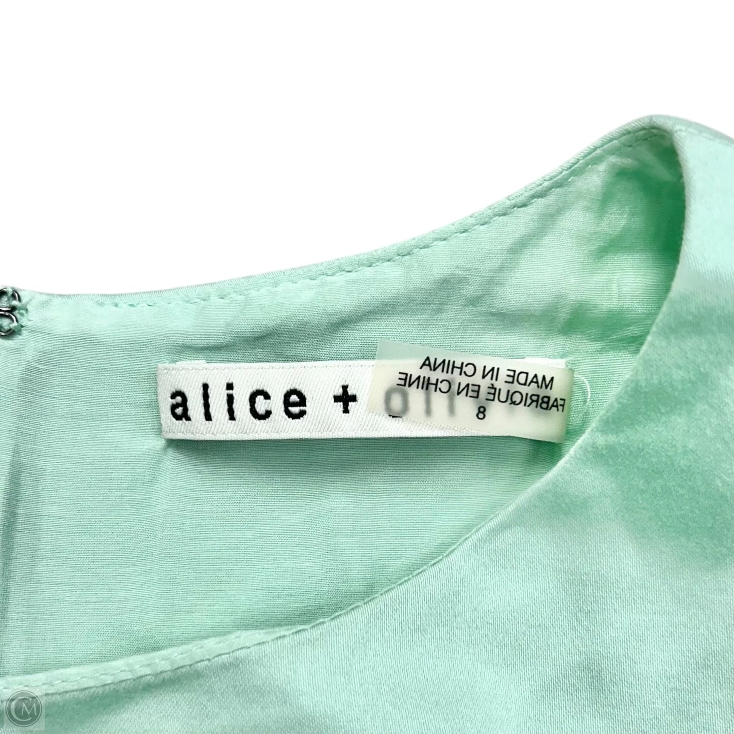 Dress Designer By Alice + Olivia In Rainbow Print, Size: M