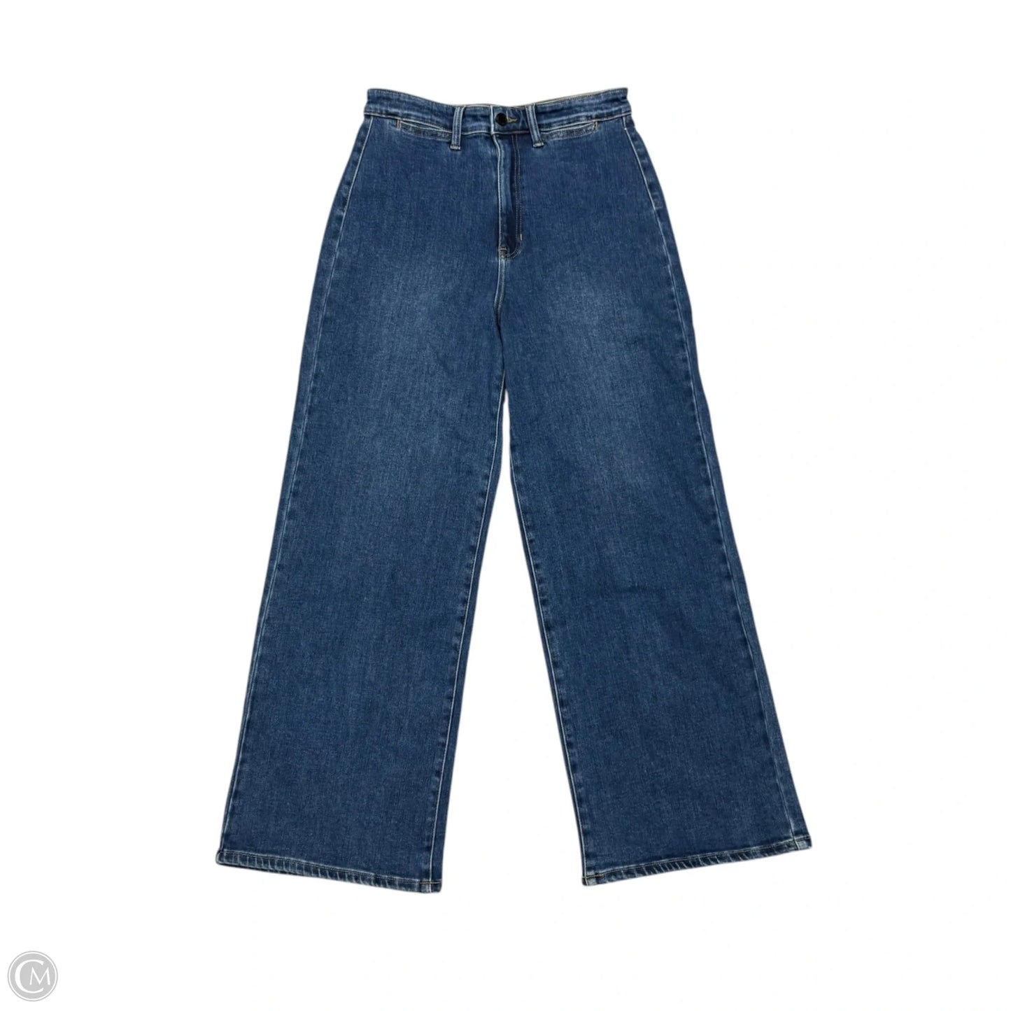 Jeans Wide Leg By Just Black In Blue Denim, Size: 10