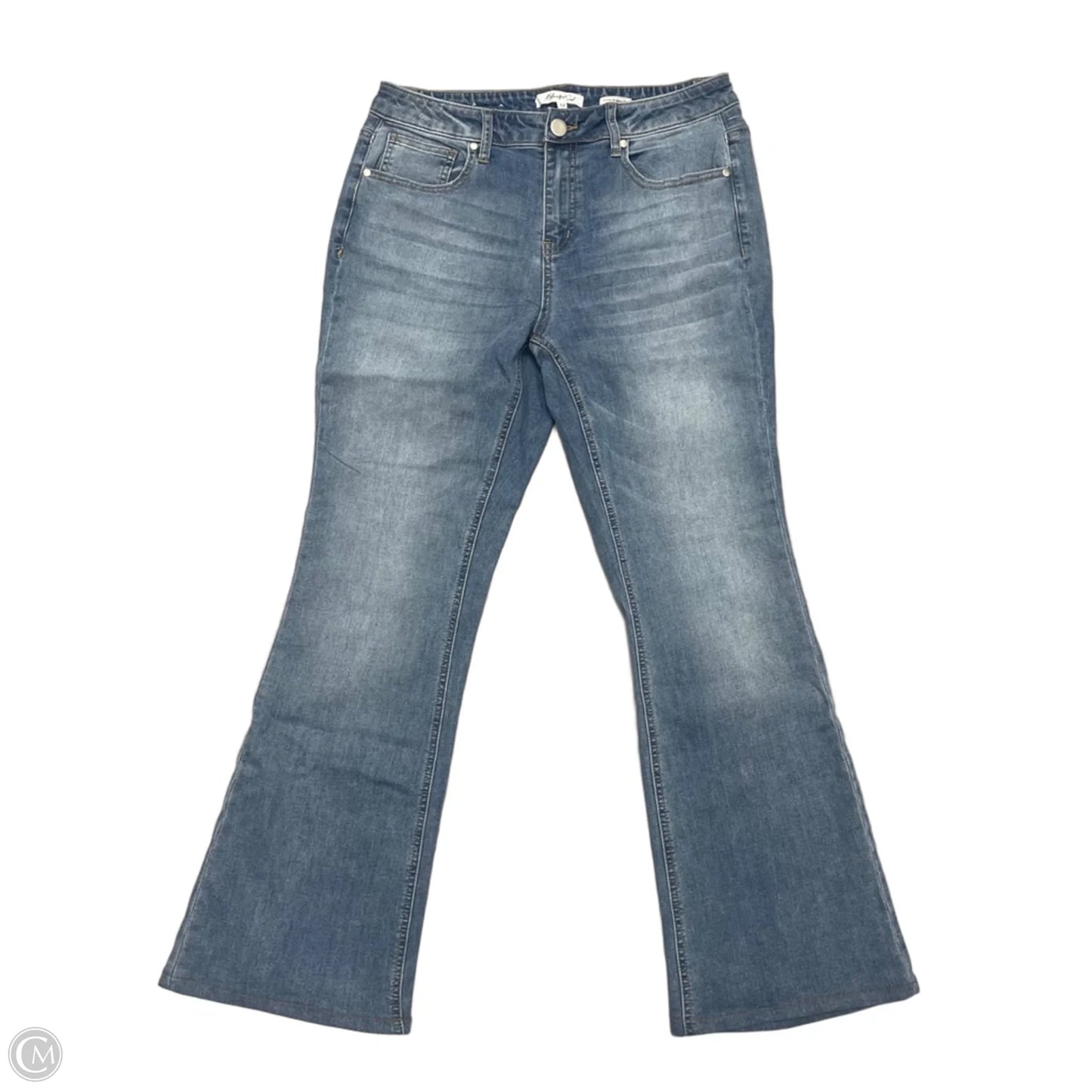 Jeans Boot Cut By A Beautiful Soul In Blue Denim, Size: 12