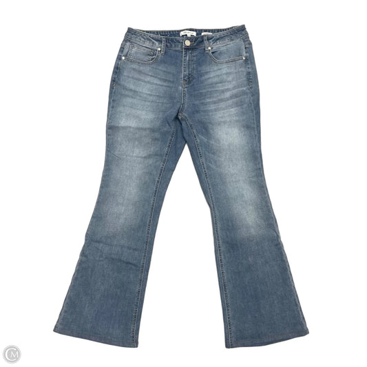 Jeans Boot Cut By A Beautiful Soul In Blue Denim, Size: 12