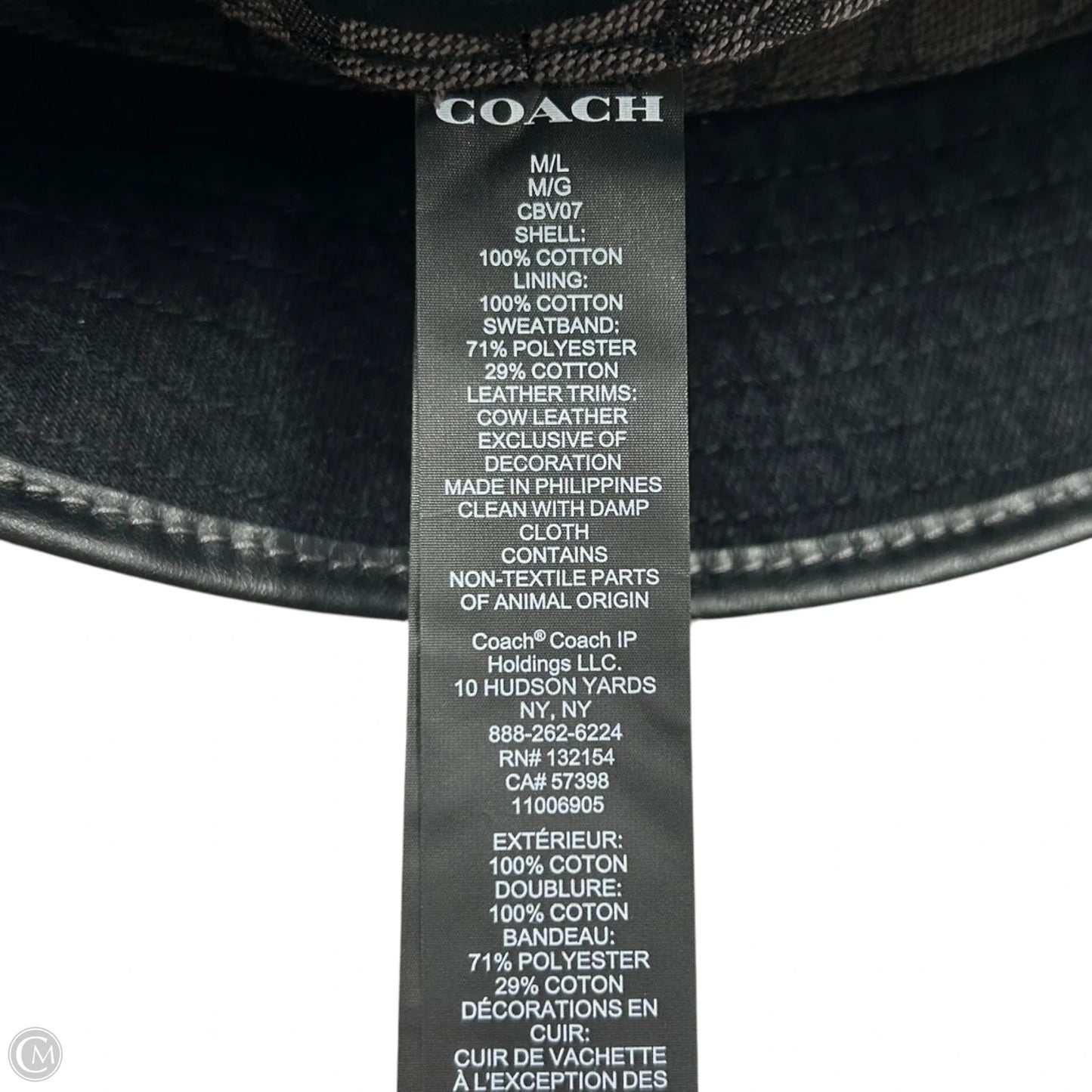 Hat Designer By Coach, Size: M/L