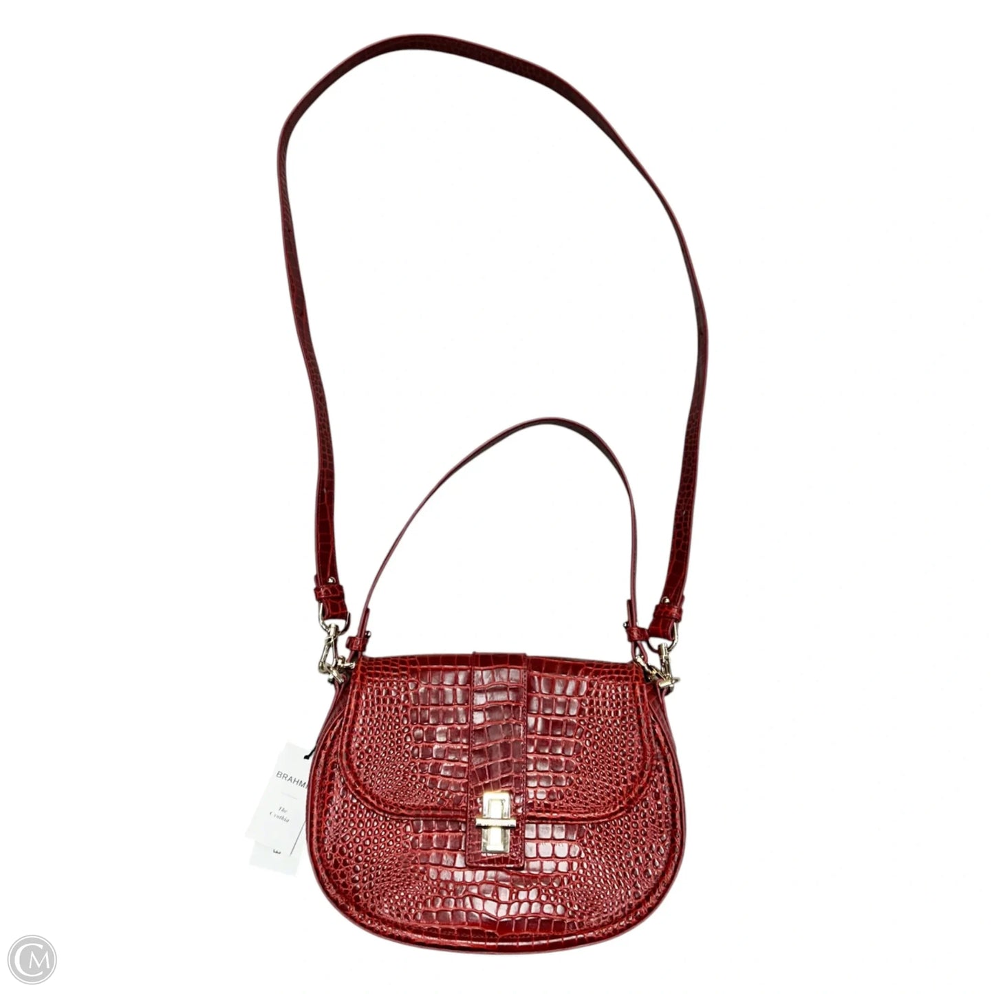 Crossbody Designer By Brahmin, Size: Medium