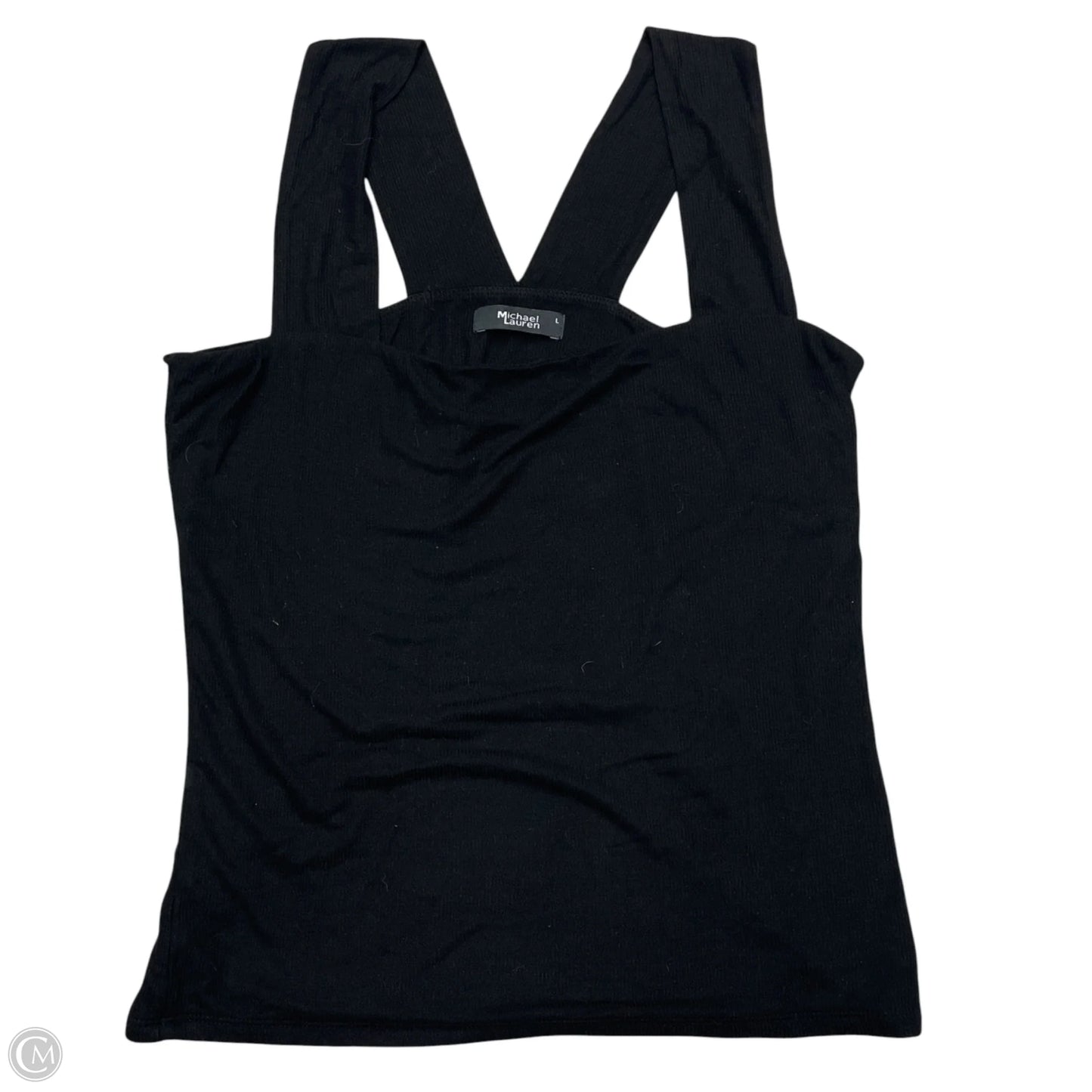 Tank Top By Michael Lauren In Black, Size: L