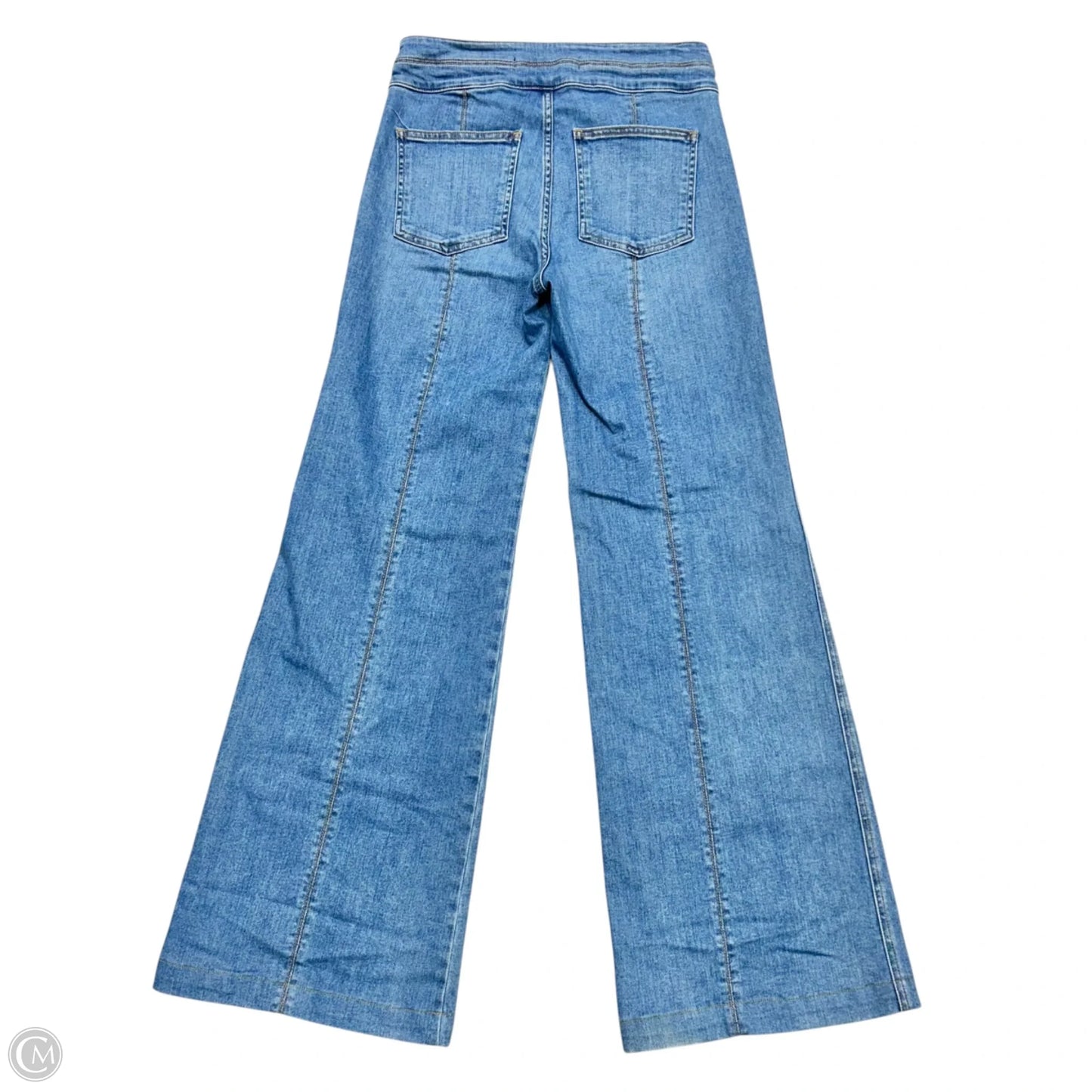 Jeans Flared By Veronica Beard In Blue Denim, Size: 6
