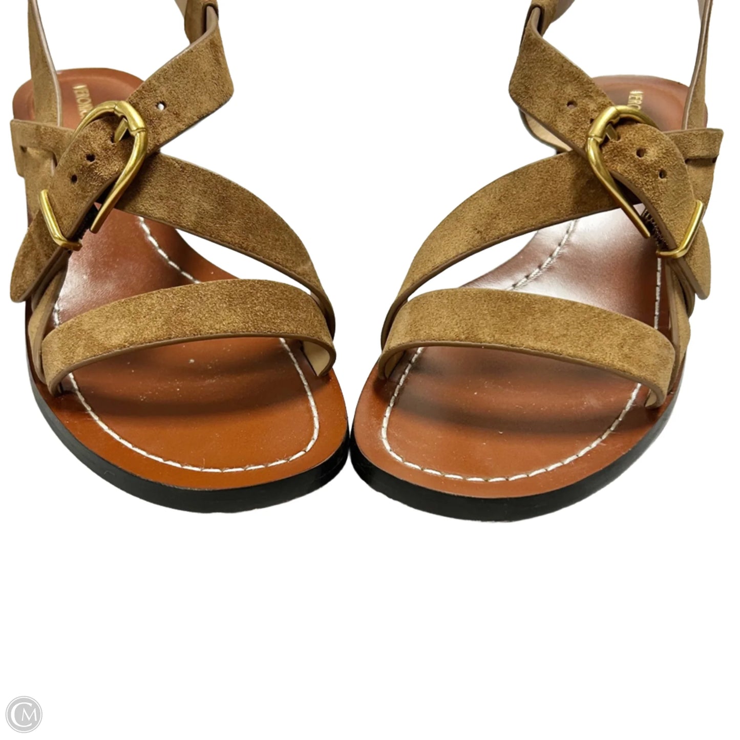 Shoes Heels Block By Veronica Beard In Brown, Size: 6.5
