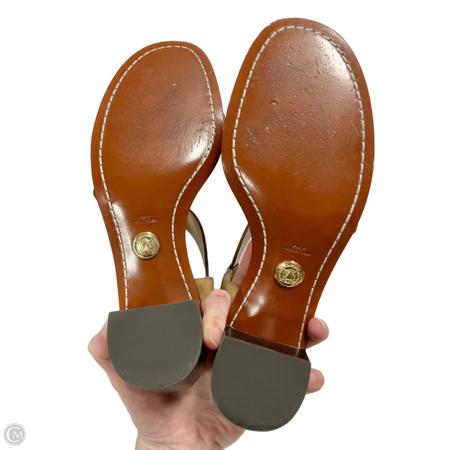 Shoes Heels Block By Veronica Beard In Brown, Size: 6.5
