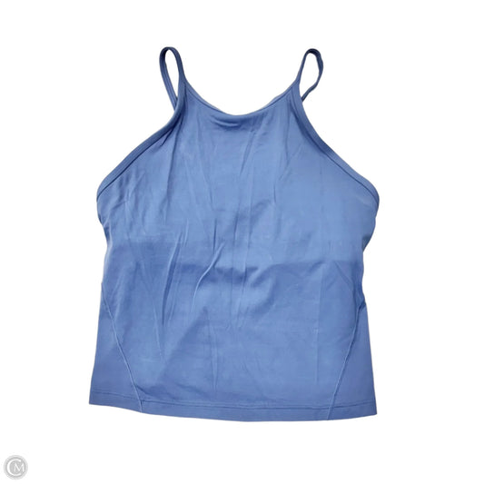 Athletic Tank Top By Lululemon In Blue, Size: 4