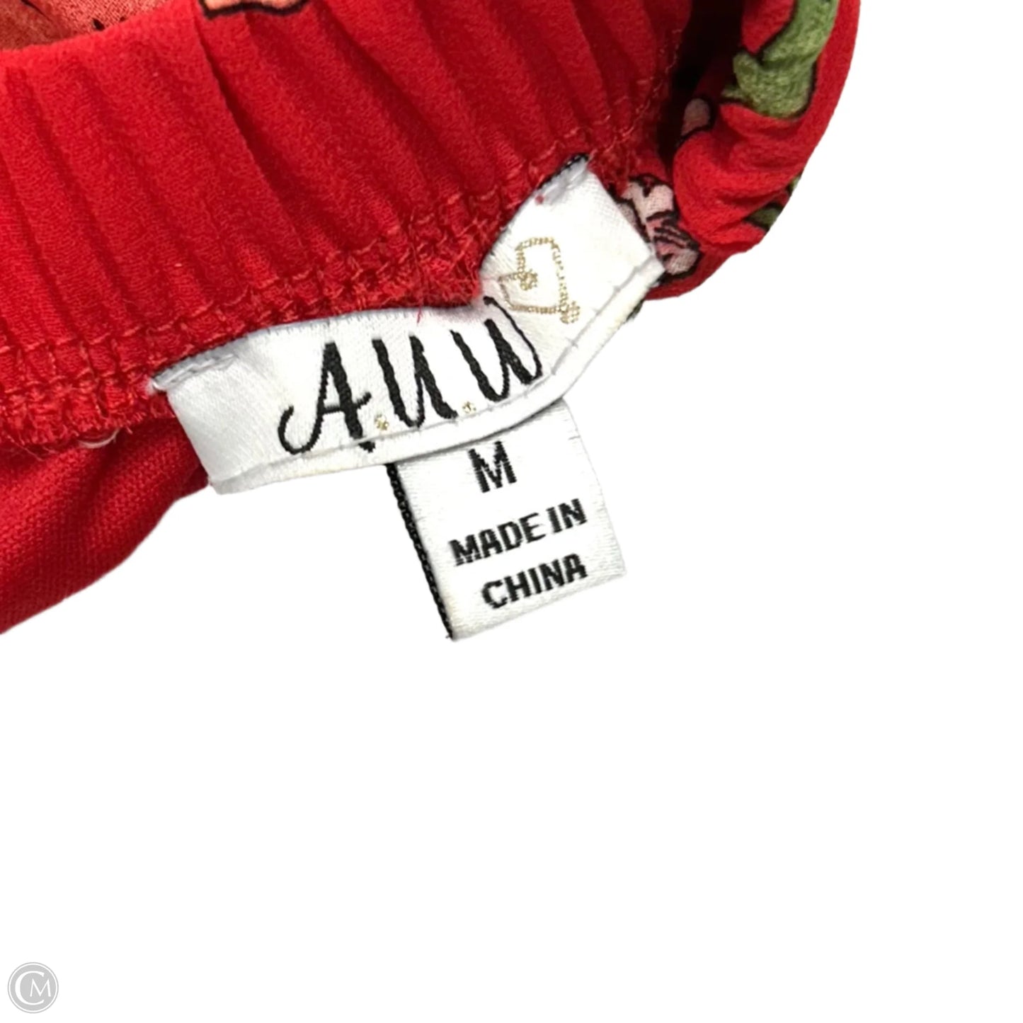 Dress Party Midi By Auw In Red, Size: M