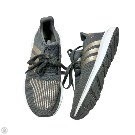 Shoes Athletic By Adidas In Grey, Size: 6.5