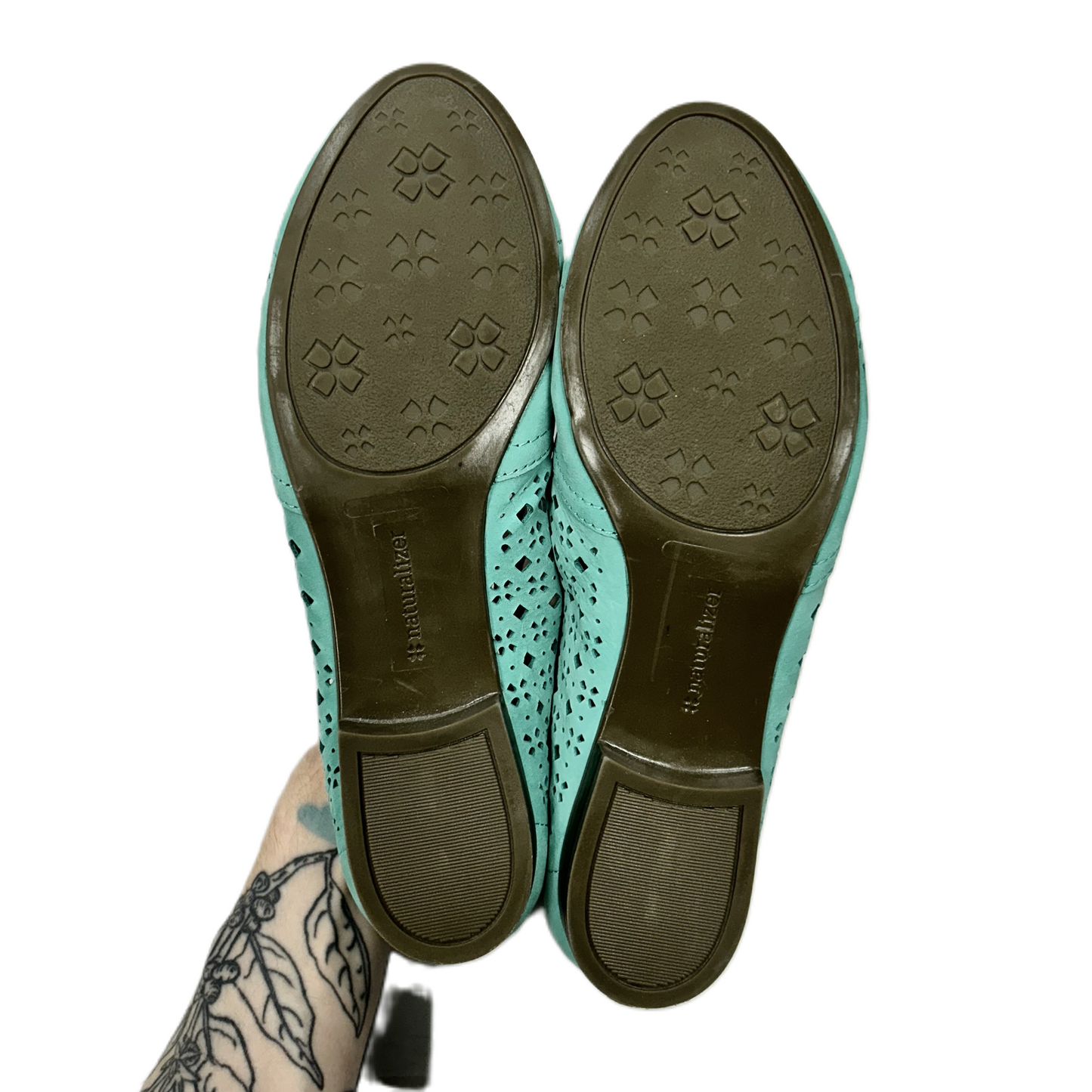 Teal Shoes Flats By Naturalizer, Size: 8.5