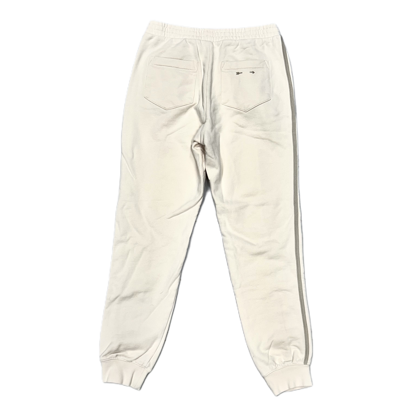 Cream & Grey Pants Joggers By The Upside, Size: S