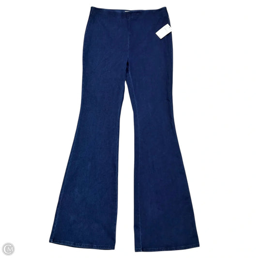 Pants Leggings By Good American In Blue Denim, Size: L