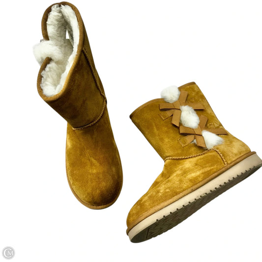 Boots Ankle Flats By Koolaburra By Ugg In Brown, Size: 10