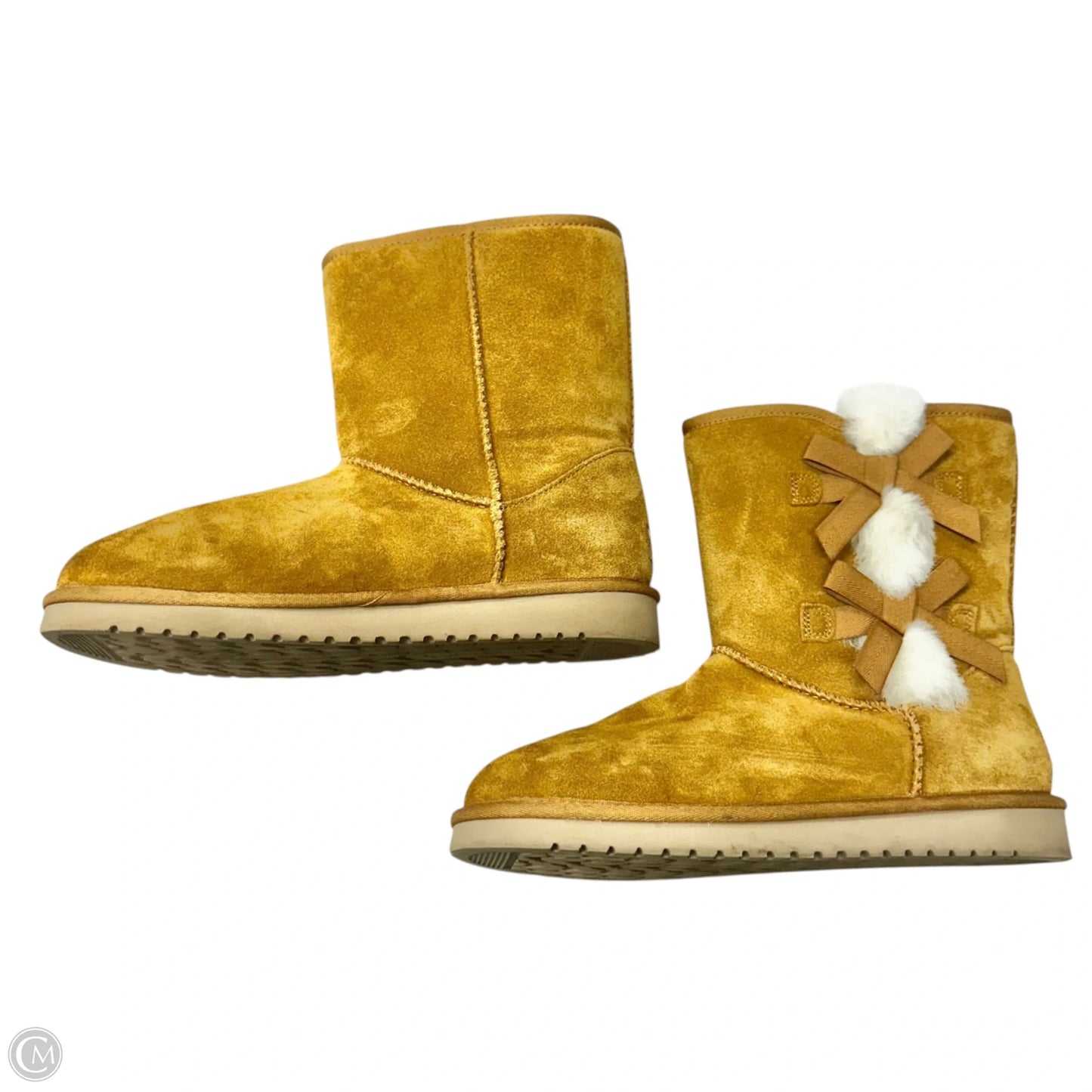 Boots Ankle Flats By Koolaburra By Ugg In Brown, Size: 10