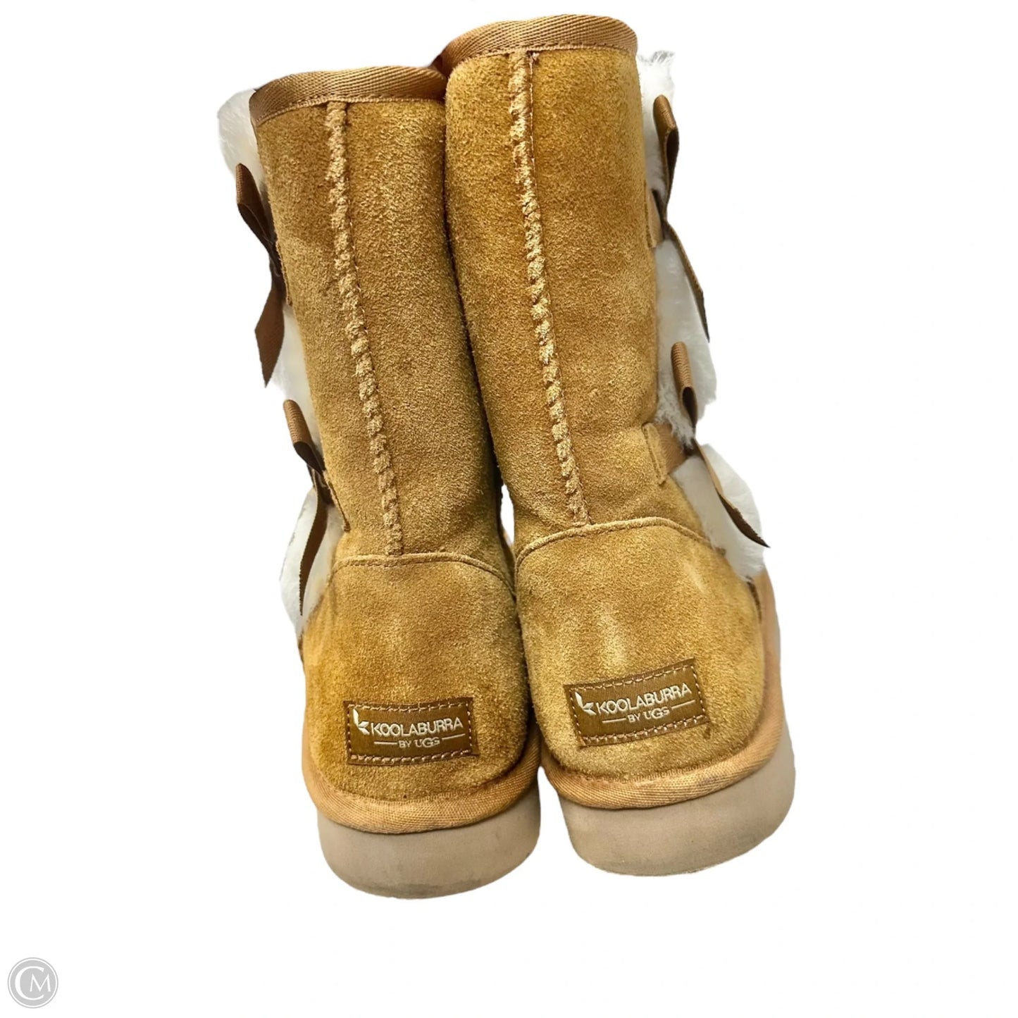 Boots Ankle Flats By Koolaburra By Ugg In Brown, Size: 10