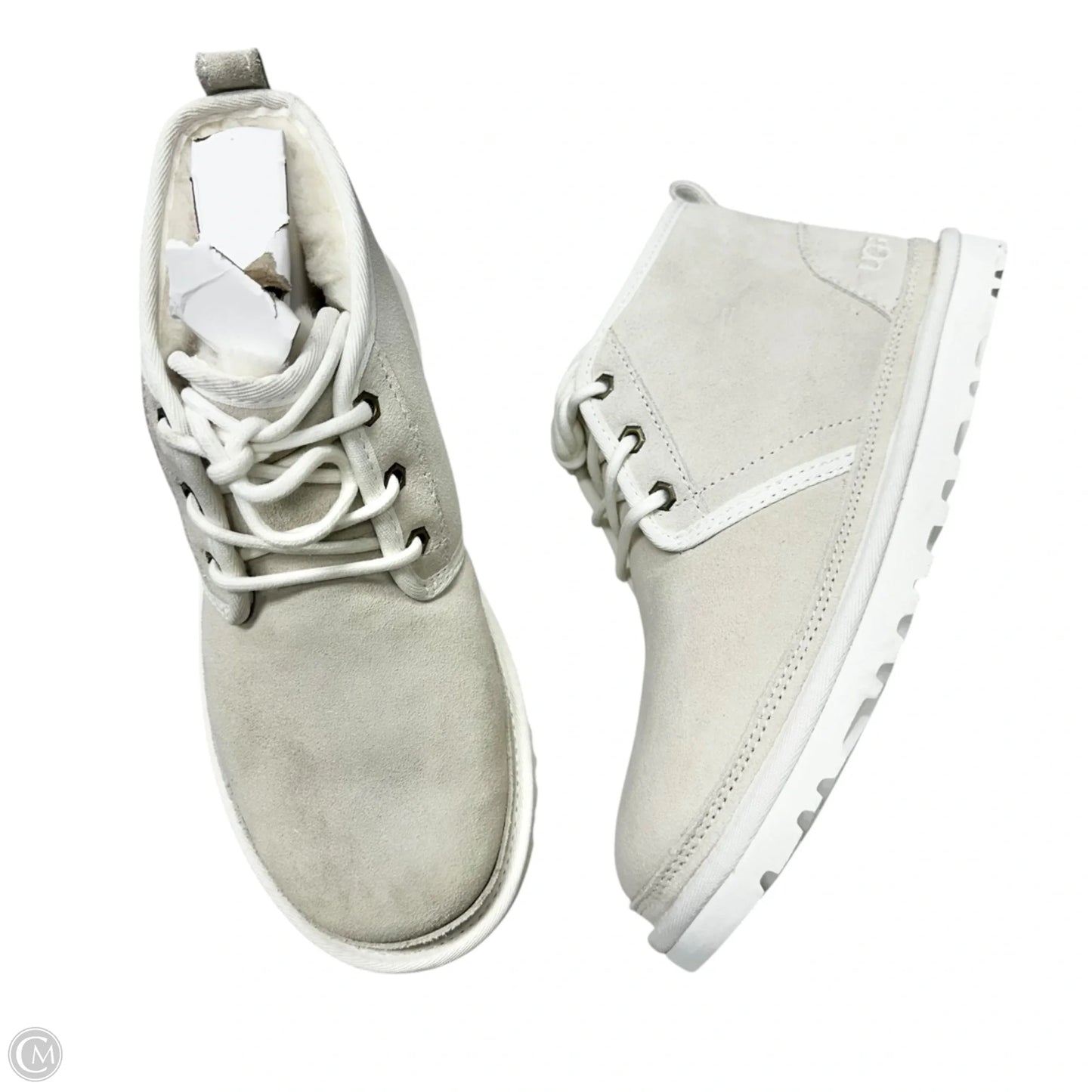 Boots Designer By Ugg In Ivory, Size: 7