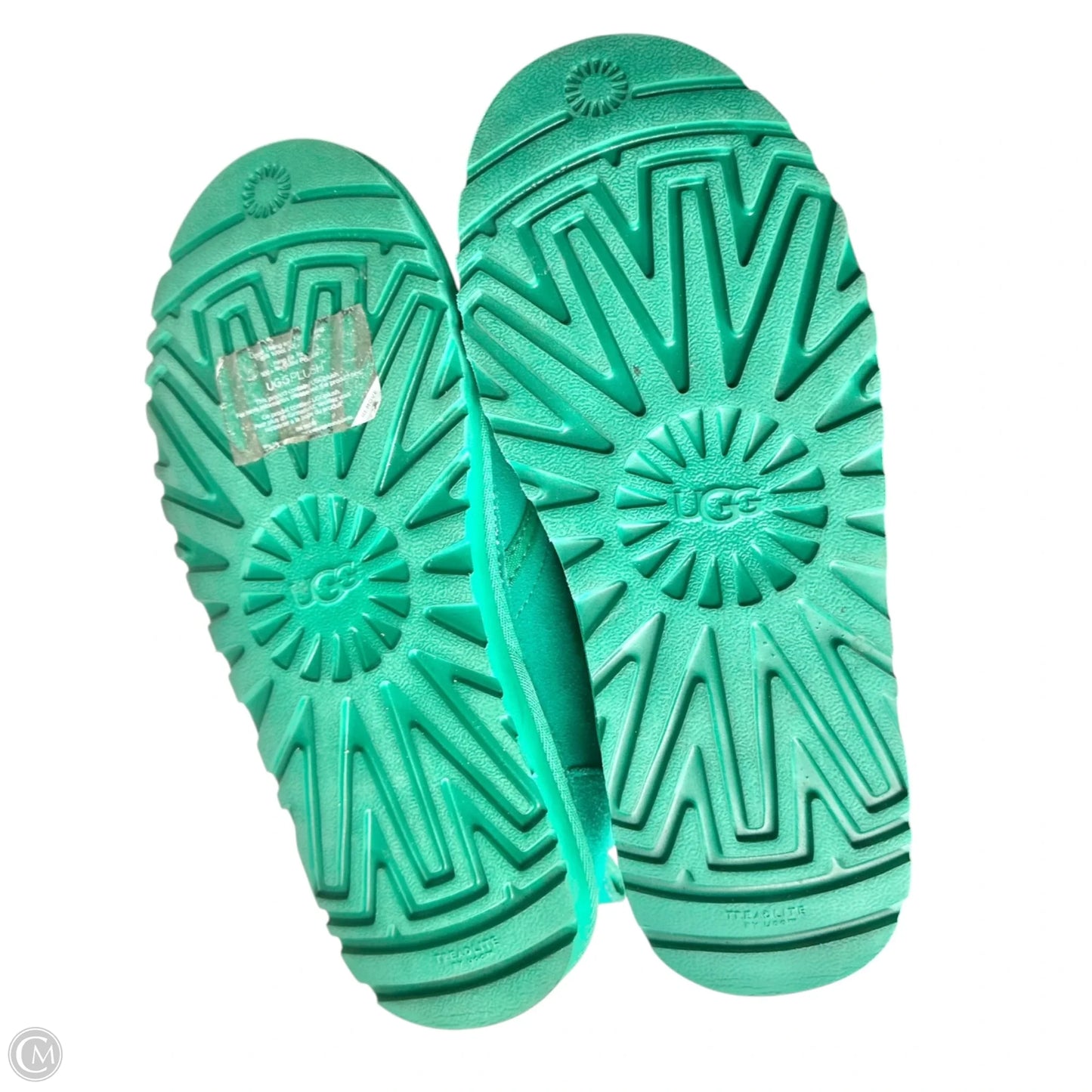 Boots Designer By Ugg In Green, Size: 8