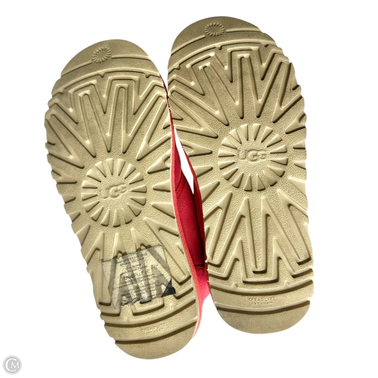 Boots Designer By Ugg In Pink, Size: 8