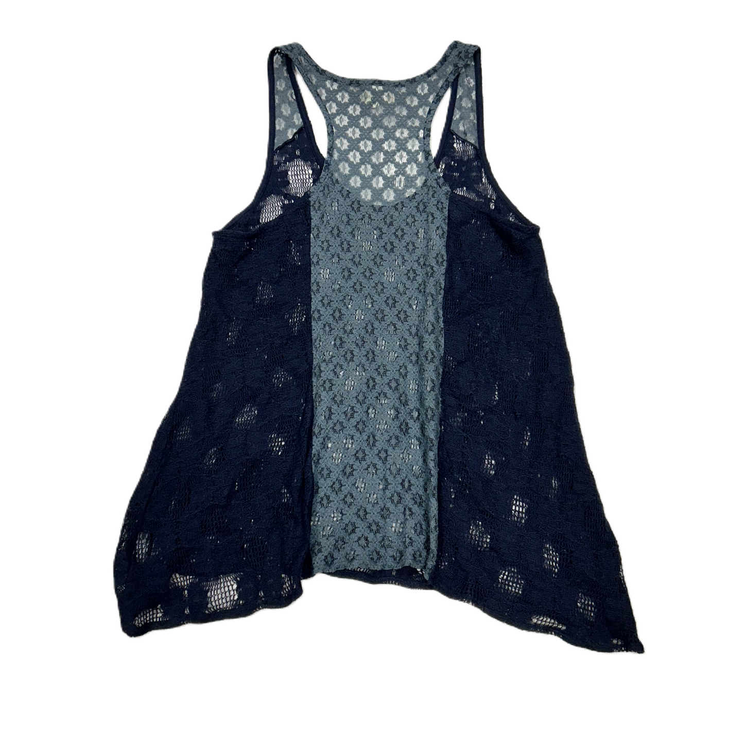 Blue Top Sleeveless By Deletta, Size: M