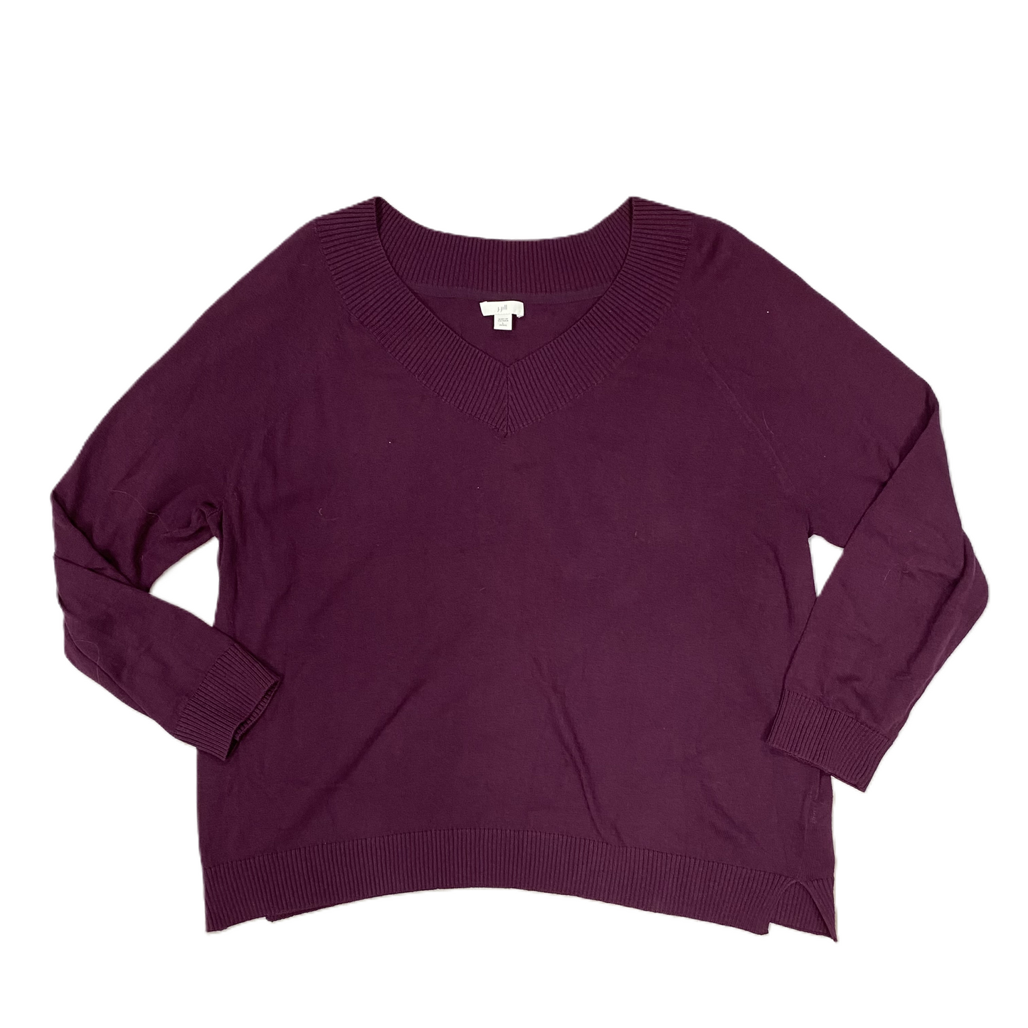 Sweater By J. Jill In Purple, Size: L