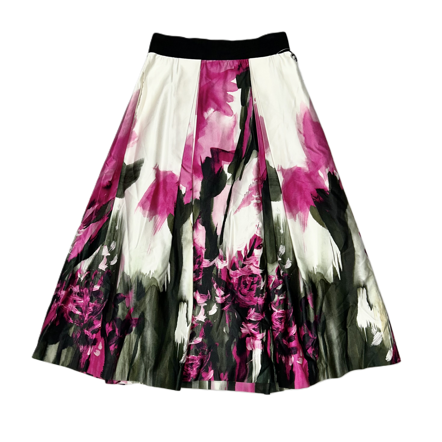 Skirt Designer By Milly In Pink & White, Size: 2