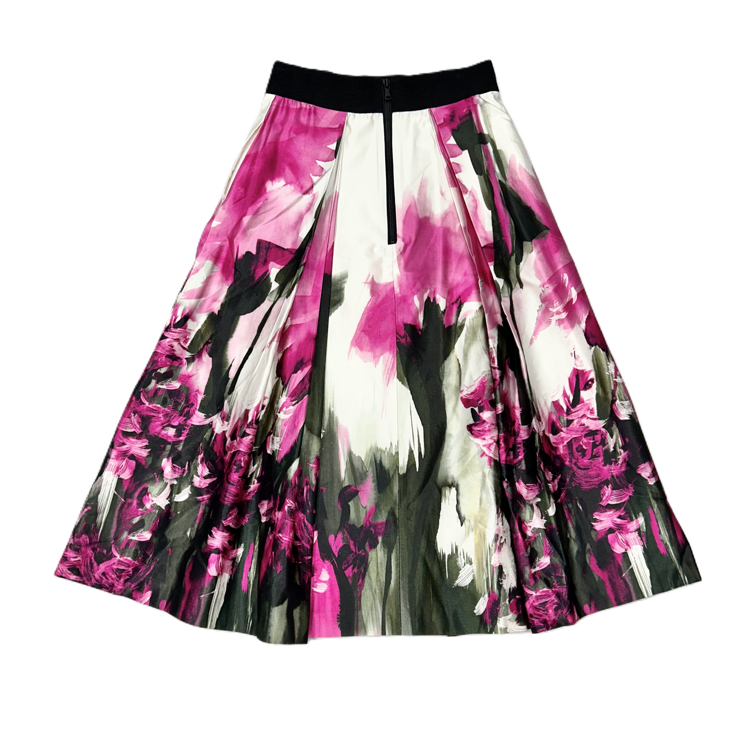 Skirt Designer By Milly In Pink & White, Size: 2