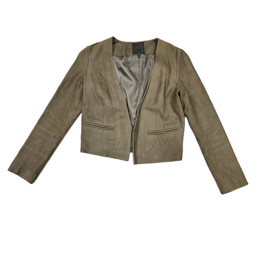 Jacket Leather By Joie In Brown, Size: Xs