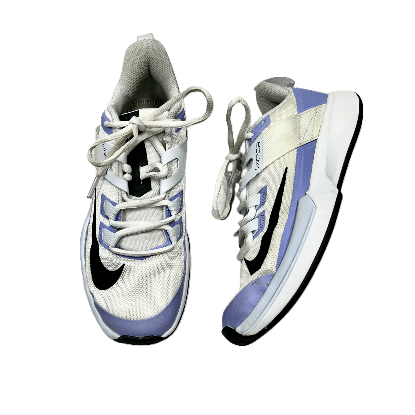 Shoes Athletic By Nike In Purple & White, Size: 7