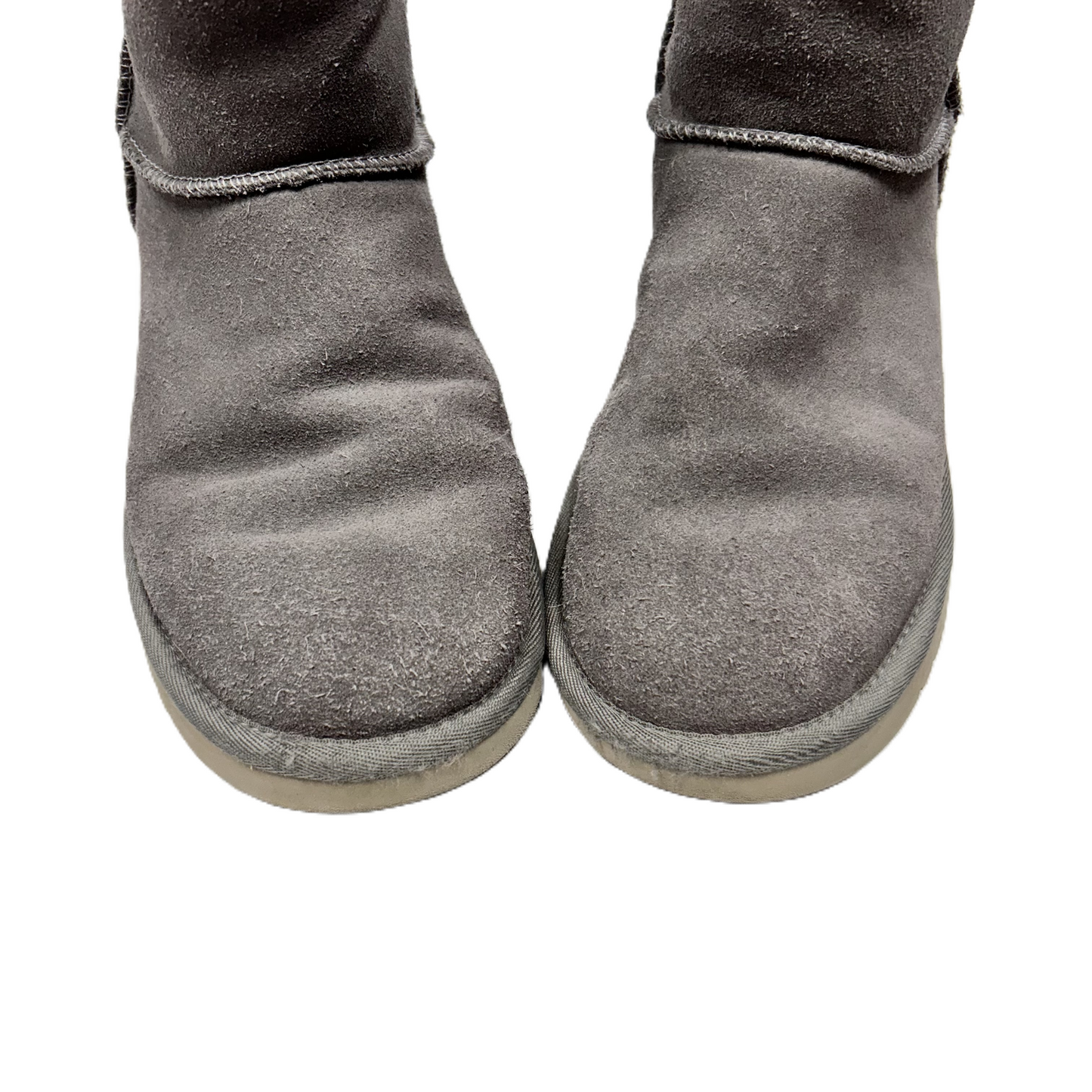 Boots Mid-calf Flats By Koolaburra By Ugg In Grey, Size: 10