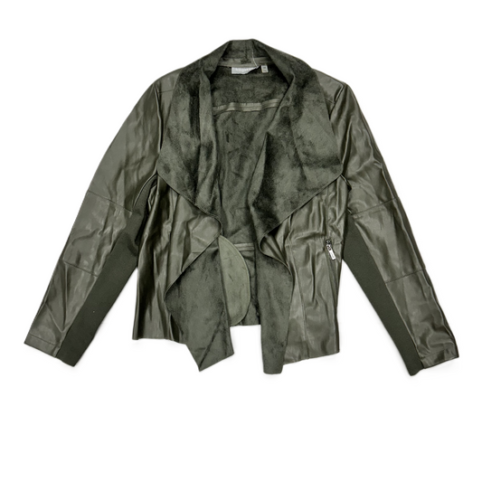 Jacket Leather By Bagatelle In Green, Size: 1x