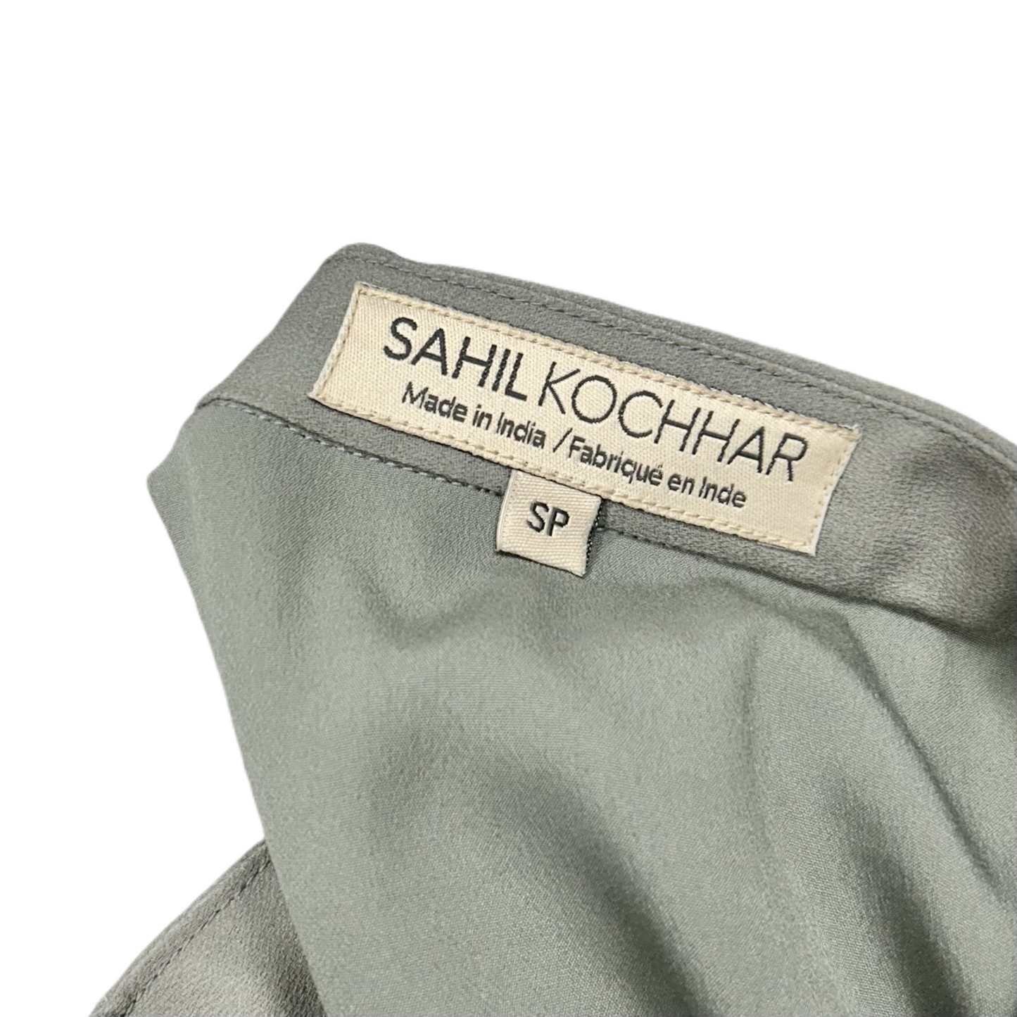 Skirt Maxi By Sahil Kochhar In Blue & Grey, Size: Sp