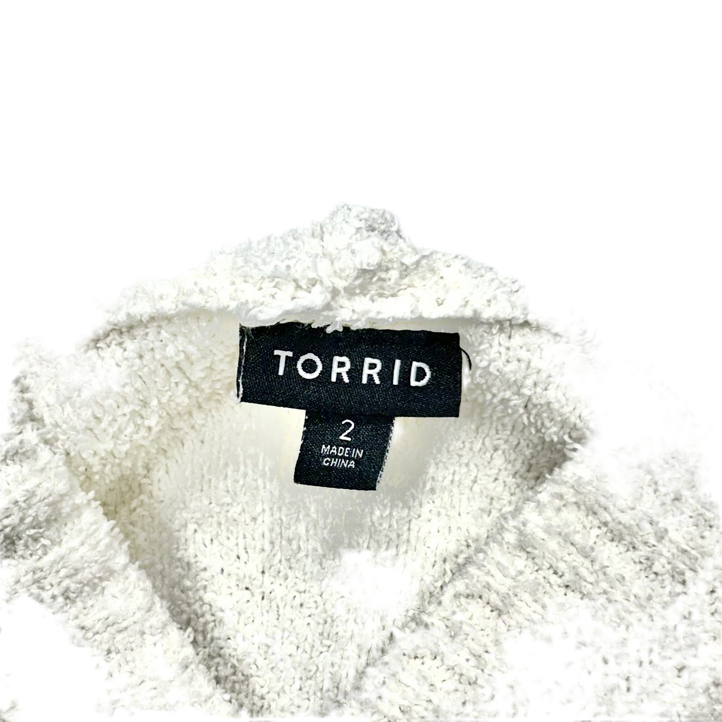 Sweater By Torrid In Ivory, Size: 2x