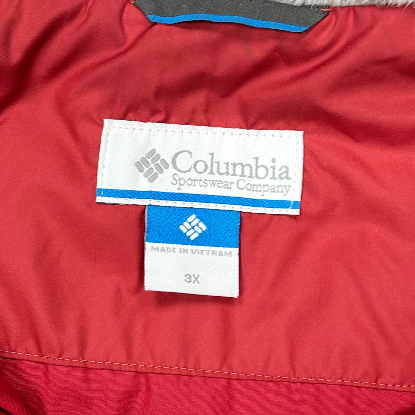 Vest Puffer & Quilted By Columbia In Red, Size: 3x