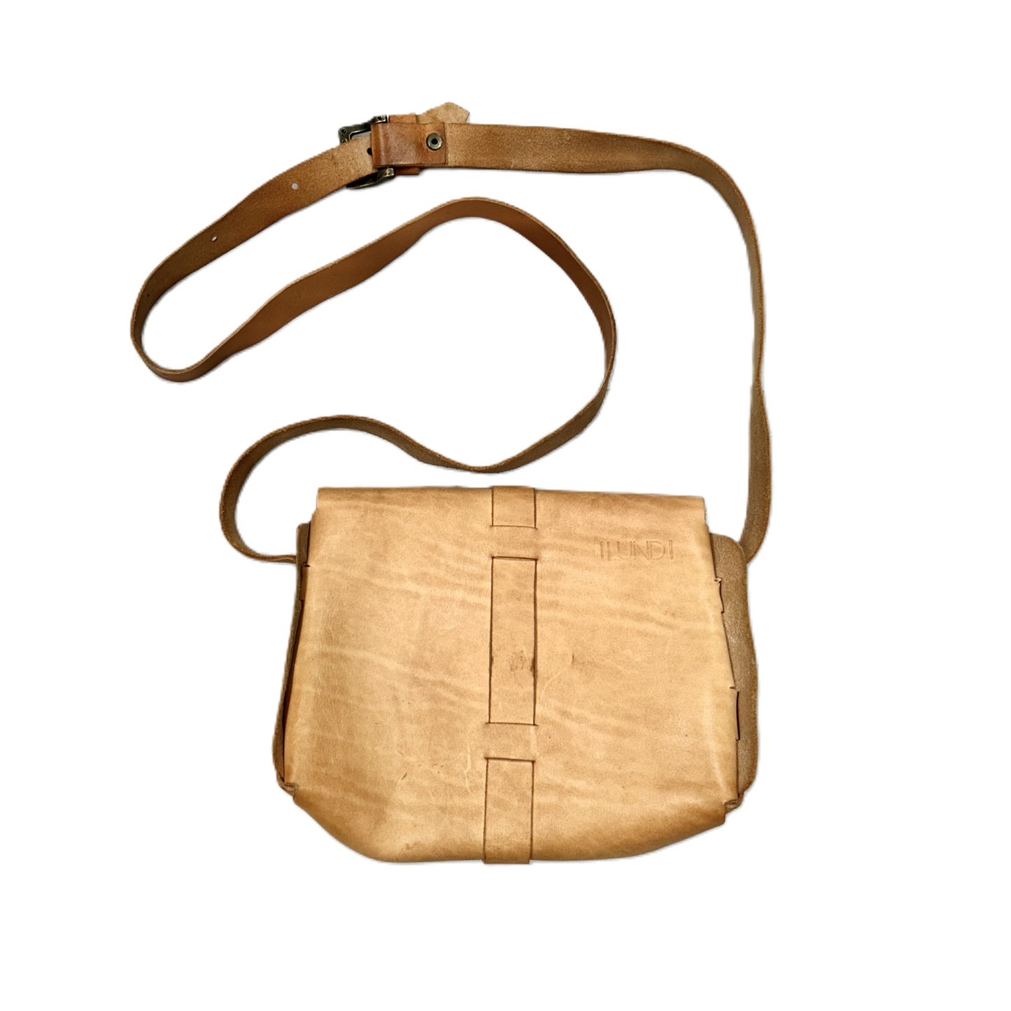 Crossbody Leather By Ilundi, Size: Small