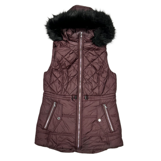 Vest Puffer & Quilted By Michael By Michael Kors In Purple, Size: Xs