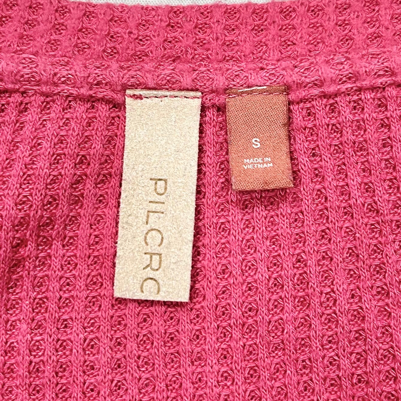 Top Short Sleeve By Pilcro In Pink, Size: S