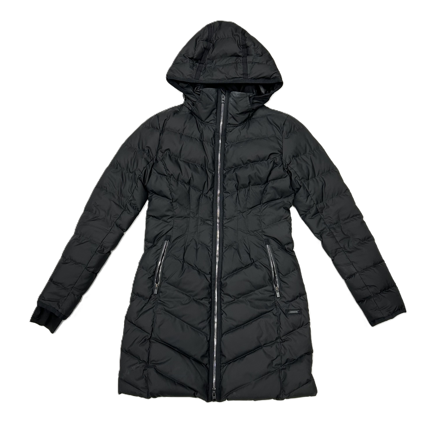 Coat Puffer & Quilted By Athleta In Black, Size: Xxs