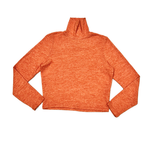 Sweater By Anthropologie In Orange, Size: L