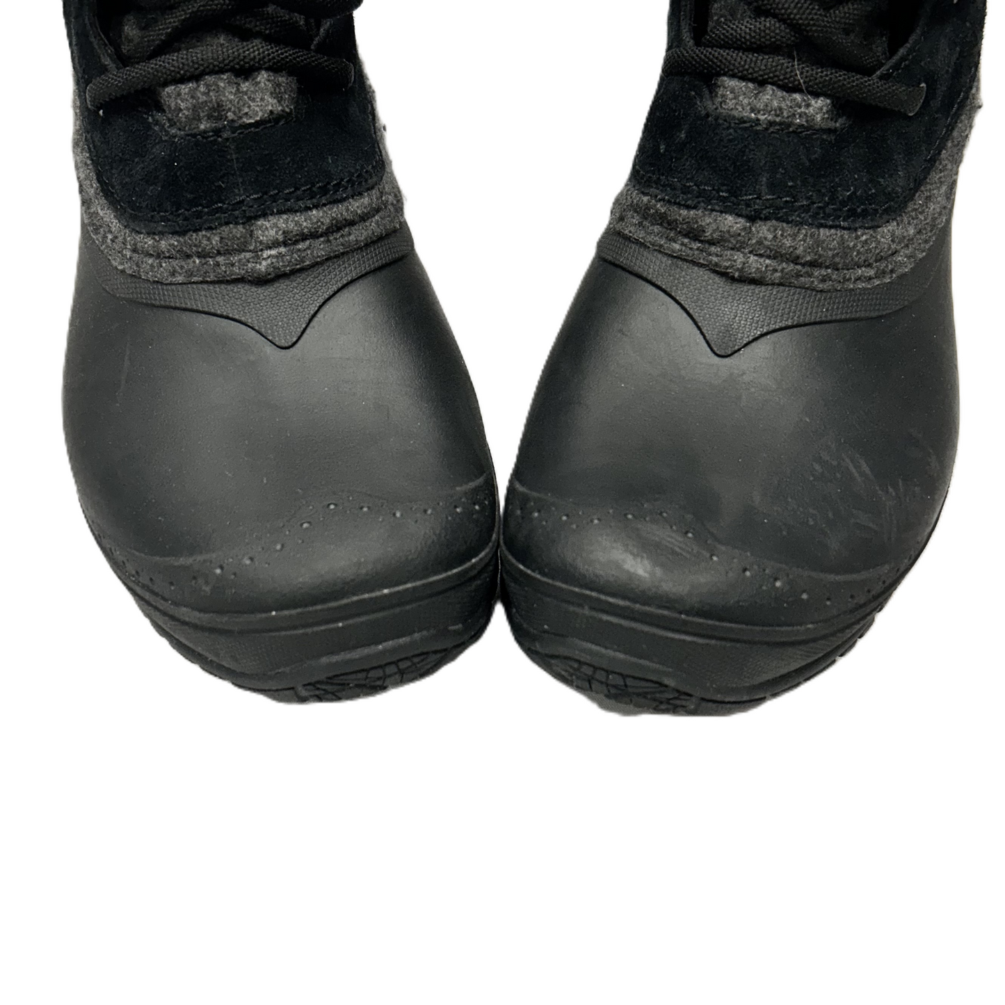 Boots Over-the-knee Flats By The North Face In Black & Grey, Size: 10.5