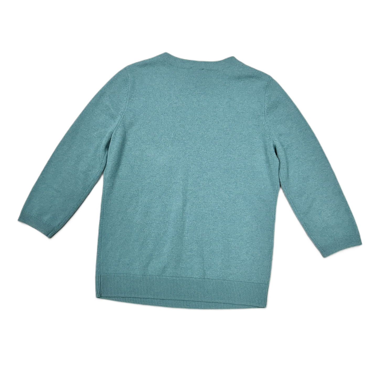 Sweater Cashmere By Talbots In Teal, Size: Sp