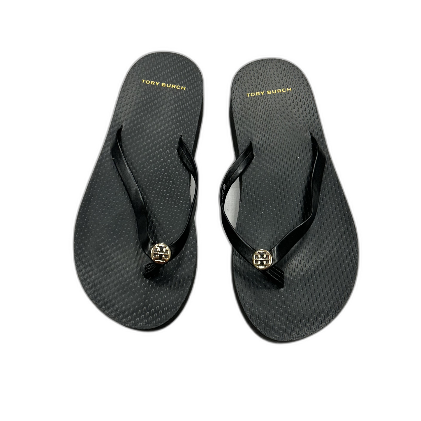 Sandals Designer By Tory Burch In Black, Size: 5