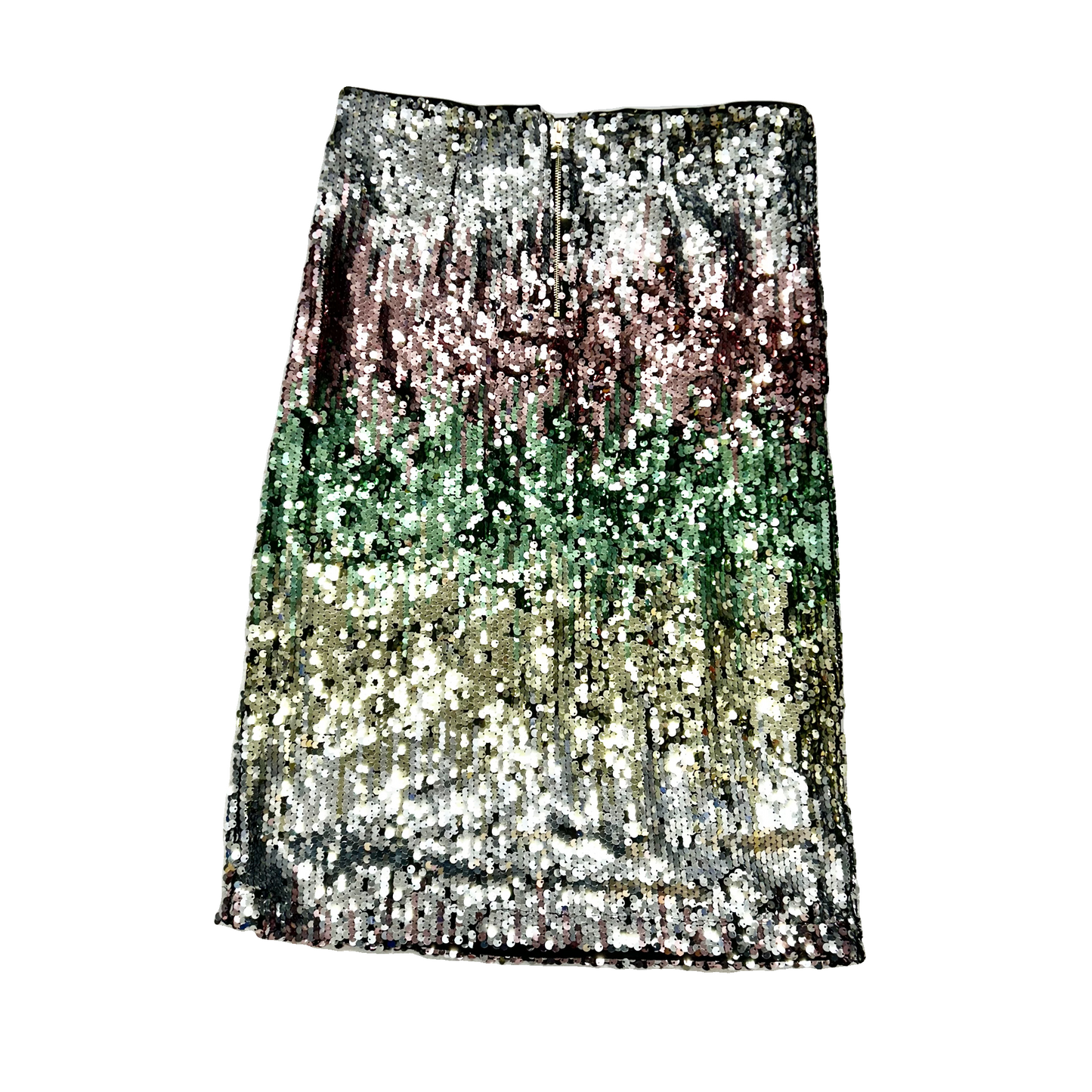 Skirt Midi By Skies Are Blue In Green & Pink, Size: M