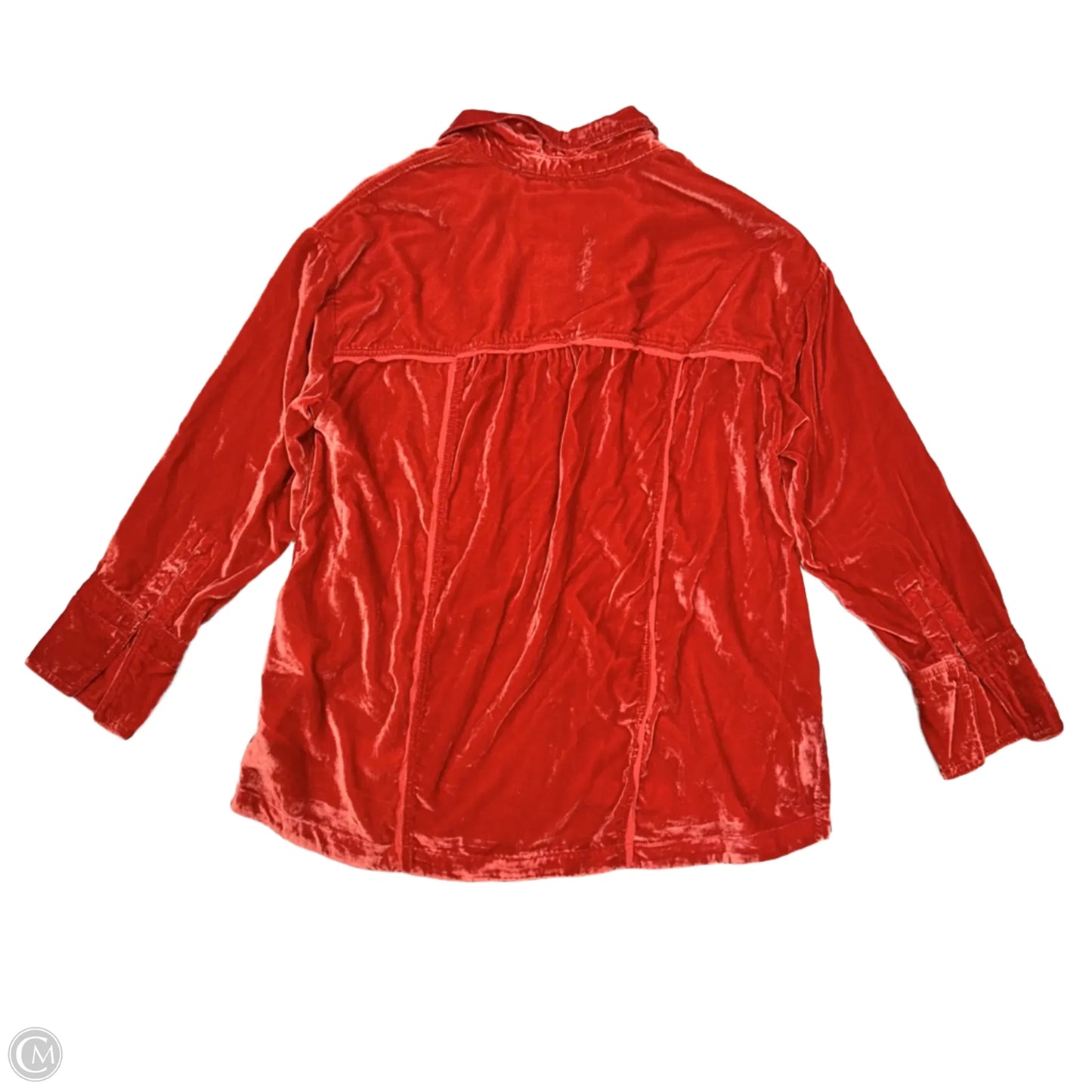 Top Long Sleeve By We The Free In Red, Size: M