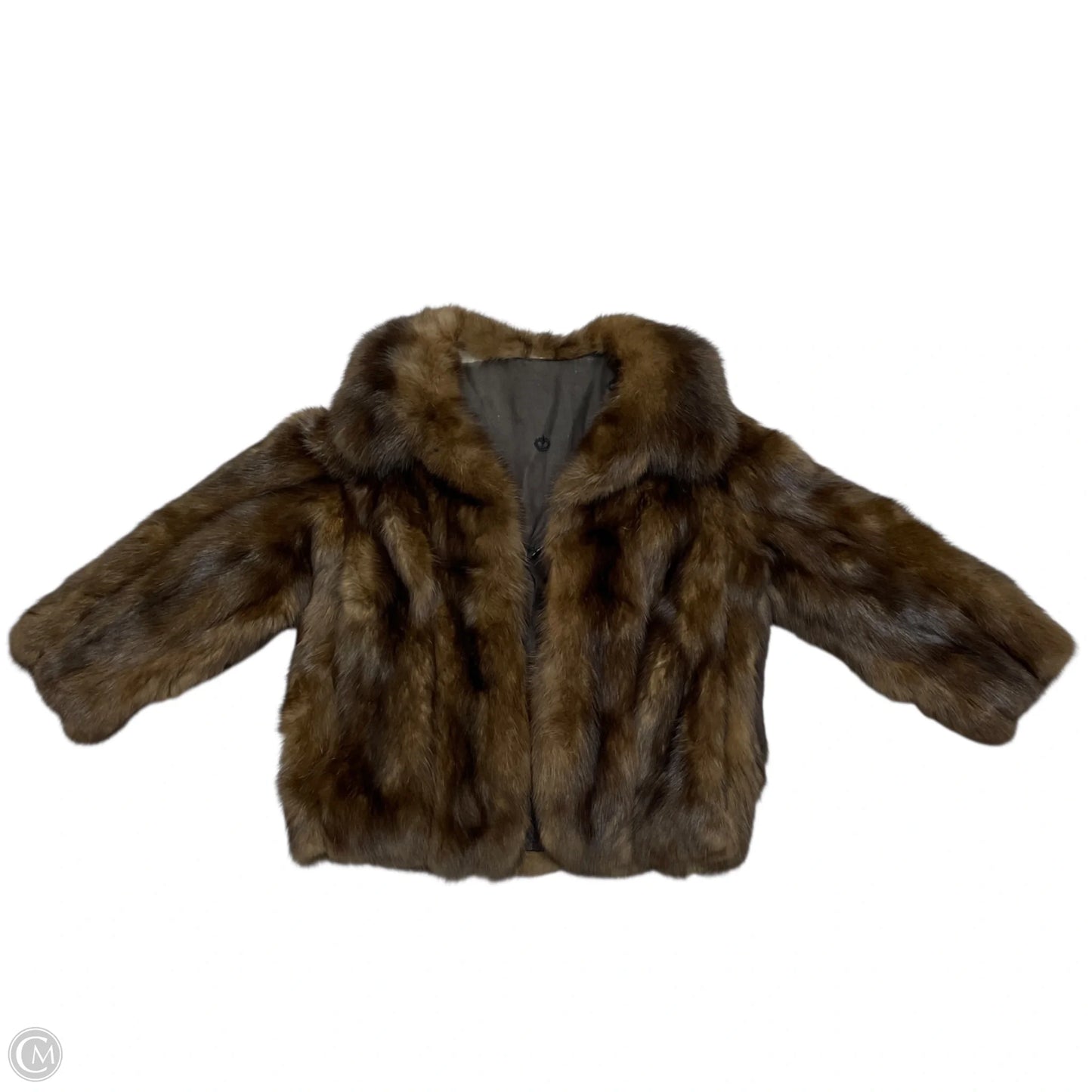 Coat Fur In Brown, Size: S